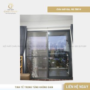 Cửa lưới lùa, Hệ T8814